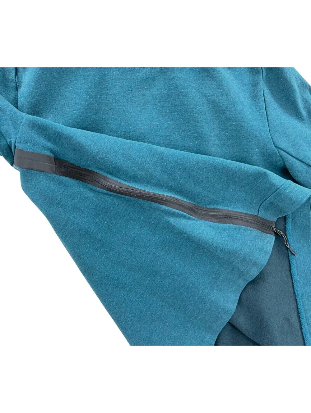 Nike Tech Fleece Teal Funnel Neck Sweatshirt Hoodie Medium